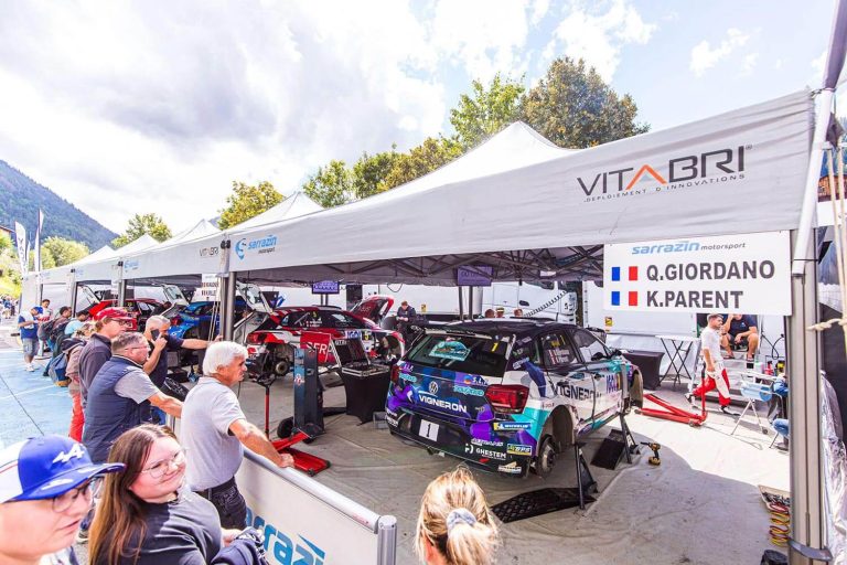 Tente paddock rallye