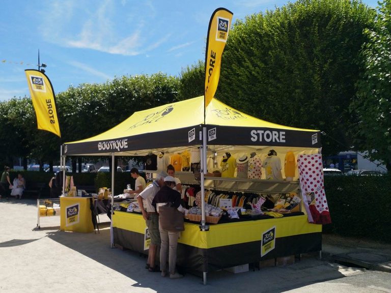 Barnum de la boutique du tour de France