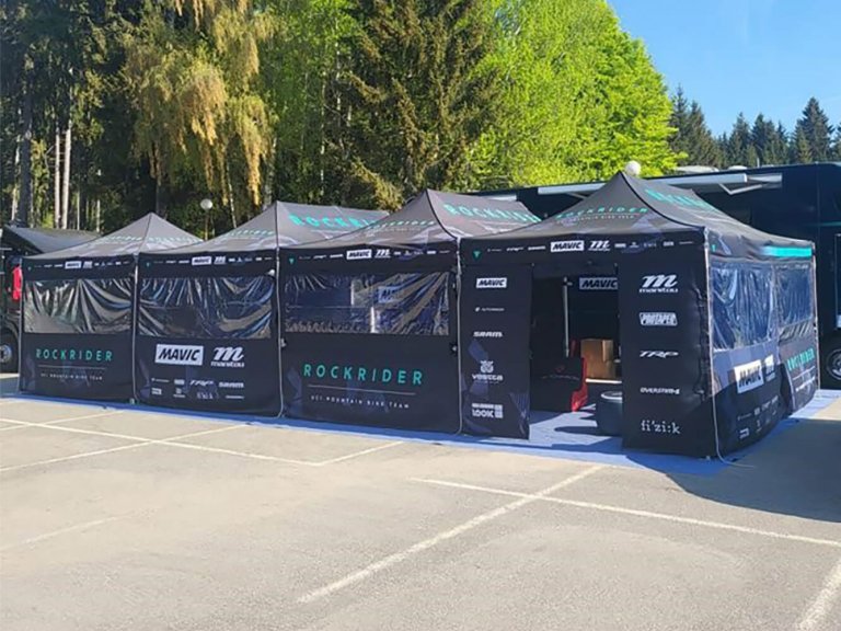 Tente personnalisée