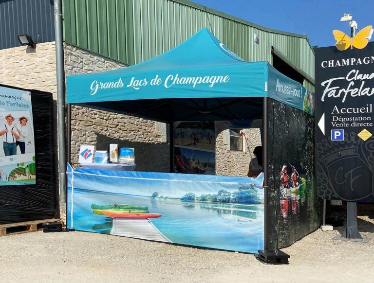 Tente personnalisée