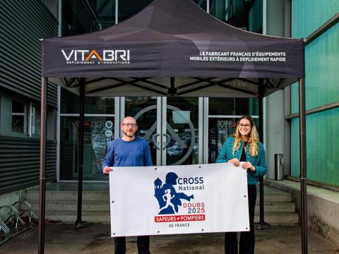 VITABRI est partenaire du cross national des sapeurs pompiers de France